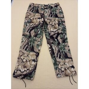 Vintage Westark USA Camouflage Hunting Cargo Pants Mens L (38x30) Nylon/Cotton